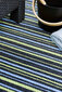 NARMA Hullo -kaksipuolinen plasticWeave matto, sininen-vihreä, 70 x 150 cm hinta ja tiedot | Isot matot | hobbyhall.fi