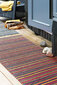 NARMA Hullo -kaksipuolinen plasticWeave matto, punainen-oranssi, 70 x cm hinta ja tiedot | Isot matot | hobbyhall.fi