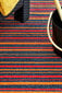NARMA Hullo -kaksipuolinen plasticWeave matto, punainen-oranssi, 70 x 150 cm hinta ja tiedot | Isot matot | hobbyhall.fi