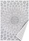 NARMA Illuka -kaksipuolinen smartWeave® chenillematto, valkoinen, 70 x 140 cm hinta ja tiedot | Isot matot | hobbyhall.fi