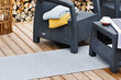 NARMA Neve -kaksipuolinen plasticWeave matto, hopeanharmaa, 70 x 300 cm hinta ja tiedot | Isot matot | hobbyhall.fi