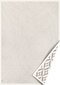 NARMA Puha -kaksipuolinen smartWeave® chenillematto, valkoinen-beige, 100 x 160 cm hinta ja tiedot | Isot matot | hobbyhall.fi
