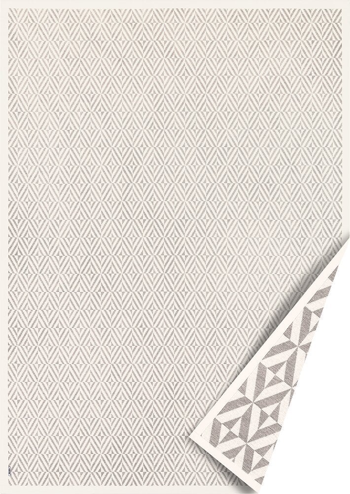 NARMA Puha -kaksipuolinen smartWeave® chenillematto, valkoinen-beige, 160 x 230 cm hinta ja tiedot | Isot matot | hobbyhall.fi
