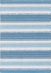 NARMA Runö -kaksipuolinen plasticWeave matto, sininen, 70 x 150 cm hinta ja tiedot | Isot matot | hobbyhall.fi