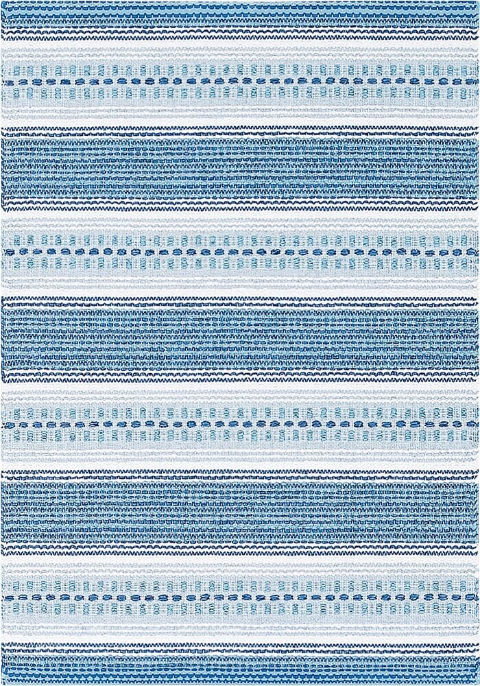NARMA Runö -kaksipuolinen plasticWeave matto, sininen, 70 x 200 cm hinta ja tiedot | Isot matot | hobbyhall.fi