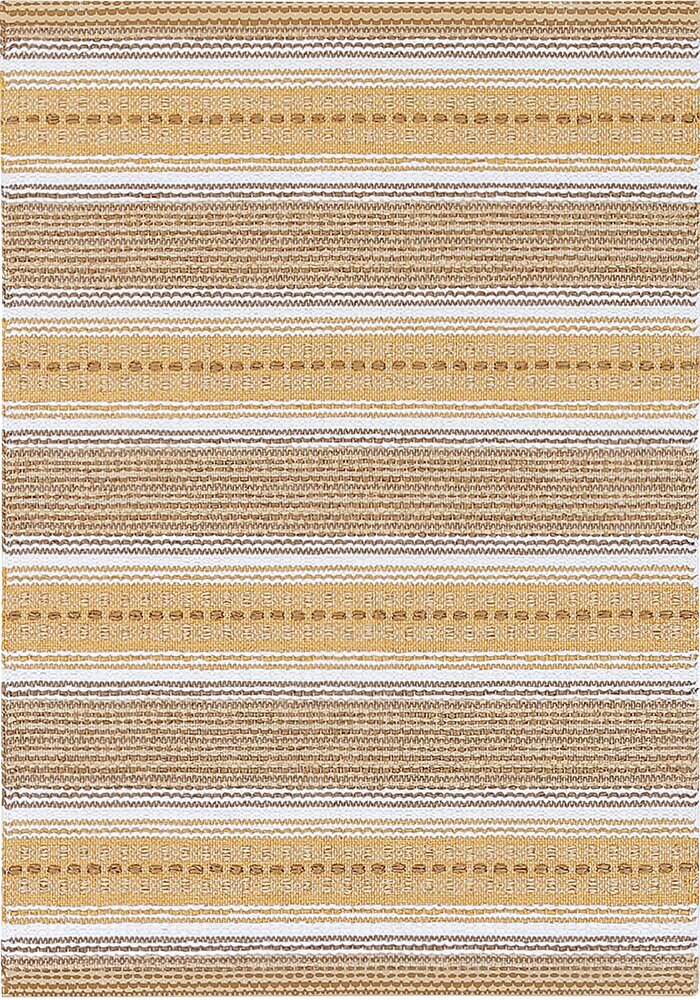 NARMA Runö -kaksipuolinen plasticWeave matto, kultainen beige, 70 x cm hinta ja tiedot | Isot matot | hobbyhall.fi