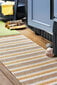 NARMA Runö -kaksipuolinen plasticWeave matto, kultainen beige, 70 x 250 cm hinta ja tiedot | Isot matot | hobbyhall.fi