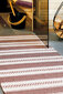 NARMA Runö -kaksipuolinen plasticWeave matto, viininpunainen, 70 x 100 cm hinta ja tiedot | Isot matot | hobbyhall.fi