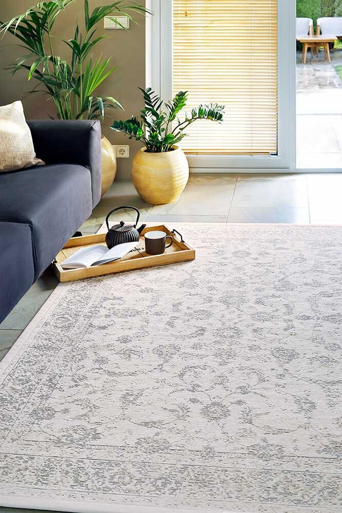 NARMA Sagadi -kaksipuolinen smartWeave® chenillematto, kerma, 200 x 300 cm hinta ja tiedot | Isot matot | hobbyhall.fi