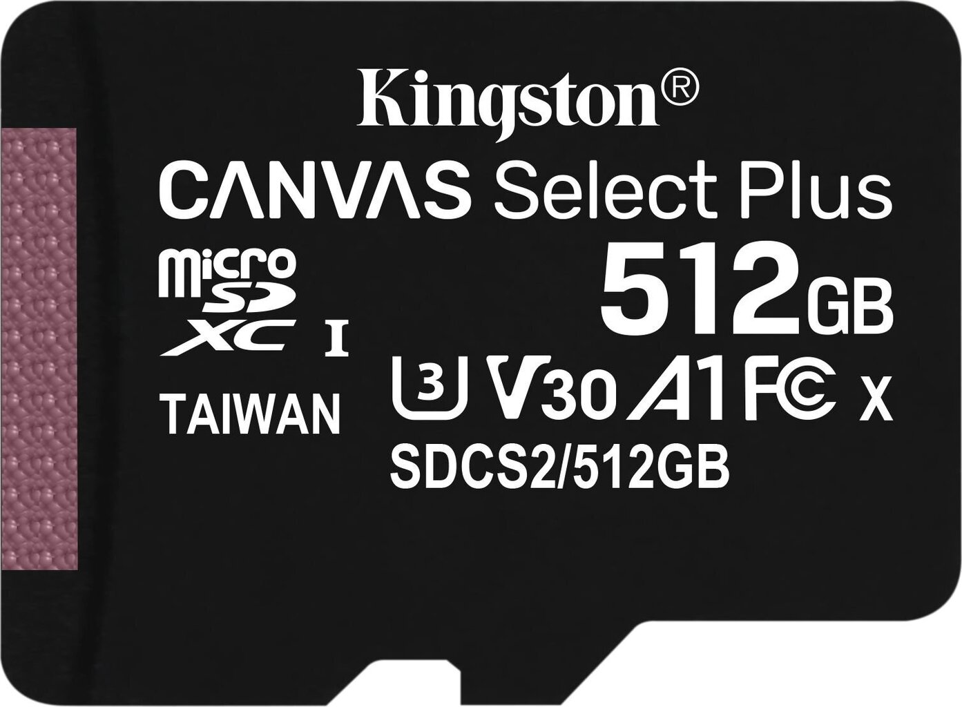 Kingston SDCS2/512 GBSP hinta ja tiedot | Puhelimen muistikortit | hobbyhall.fi