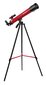 Teleskooppi BRESSER JUNIOR 45/600 AZ (88-50600), punainen hinta ja tiedot | Mikroskoopit ja teleskoopit | hobbyhall.fi