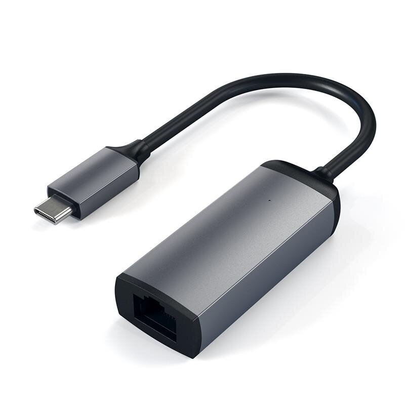 USB-C - Gigabit Ethernet -sovitin Satechi hinta ja tiedot | Adapterit | hobbyhall.fi