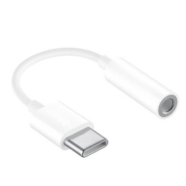 Huawei CM20 Adapteri Type C / 3,5mm valkoinen hinta ja tiedot | Puhelinkaapelit | hobbyhall.fi