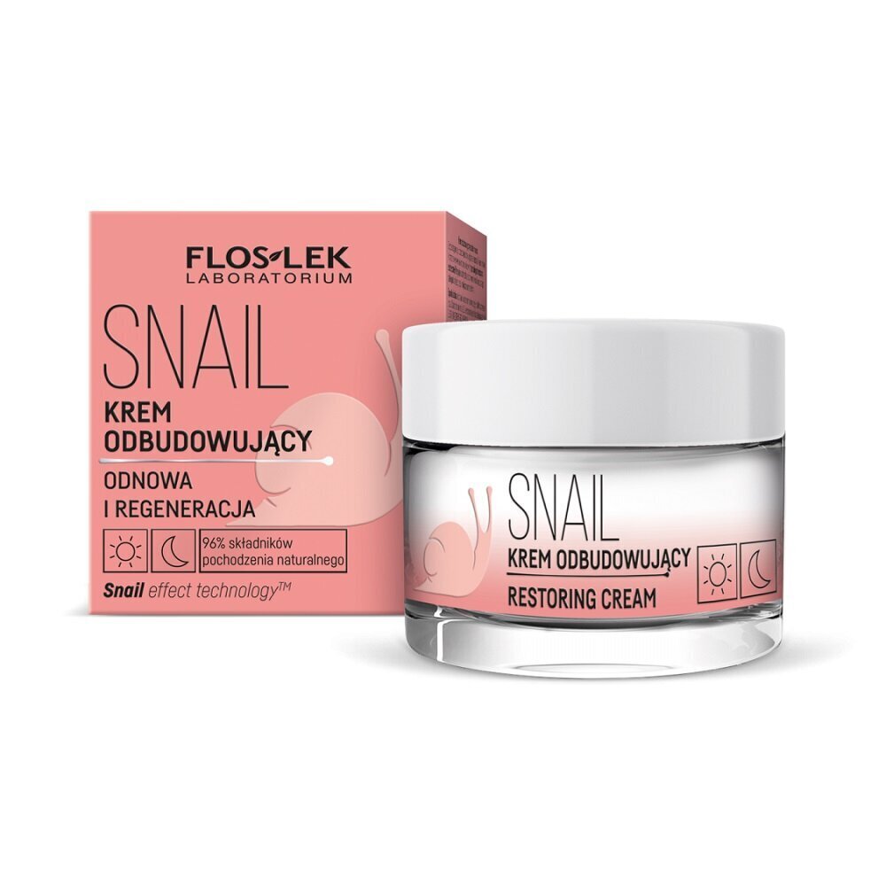 Nuorentava kasvovoide Floslek Snail 50 ml hinta ja tiedot | Kasvovoiteet | hobbyhall.fi