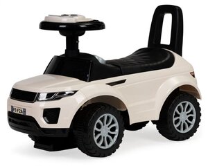 Ecotoys Potkuauto/työntökärry äänillä, beige hinta ja tiedot | Vauvan lelut | hobbyhall.fi