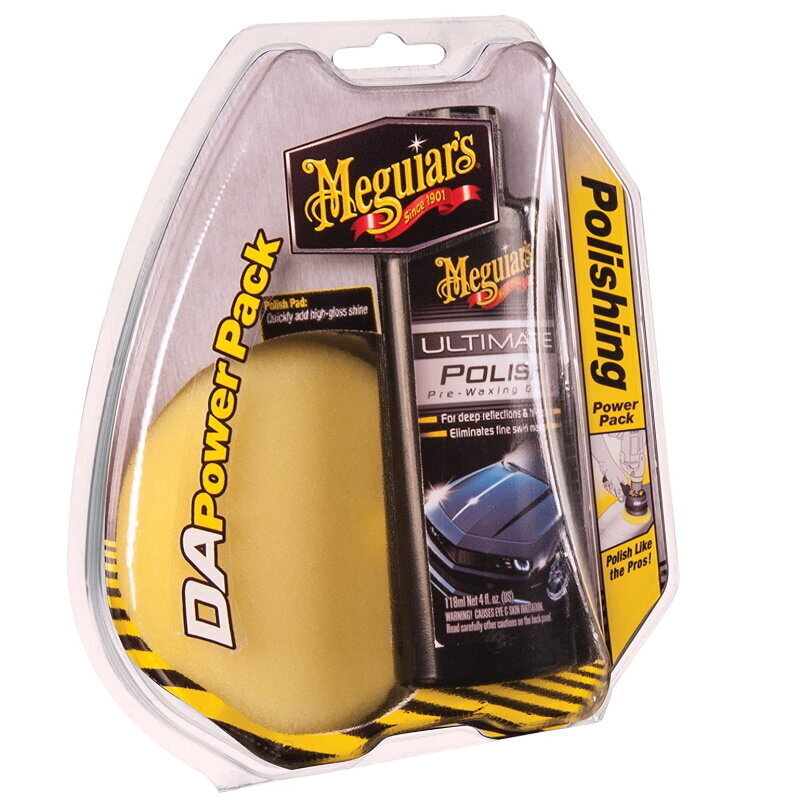 Auton kiillotussarja Meguiar's DA Polishing Power Pack G3502INT hinta ja tiedot | Autokemikaalit | hobbyhall.fi