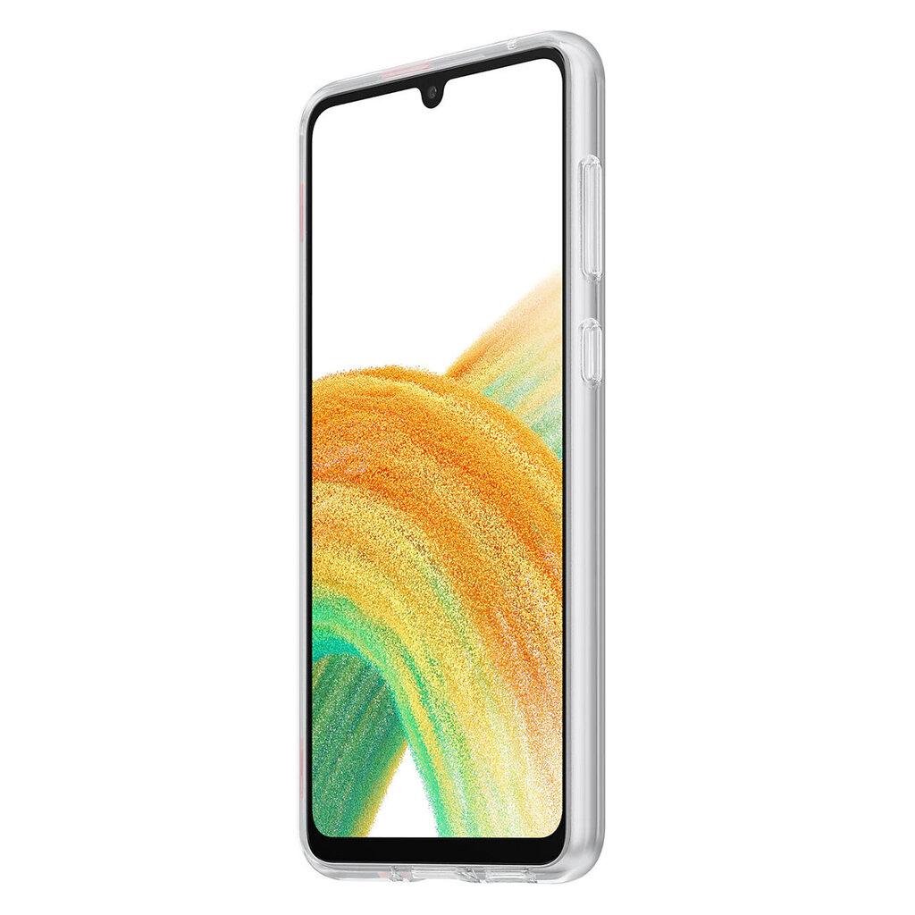 Samsung EF-XA336CTEGWW Slim -kotelo hihnalla Samsung Galaxy A33: lle, läpikuultava hinta ja tiedot | Puhelimen kuoret ja kotelot | hobbyhall.fi