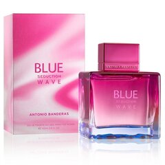 Hajuvesi Antonio Banderas Blue Seduction Wave EDT naisille 100 ml hinta ja tiedot | Naisten hajuvedet | hobbyhall.fi