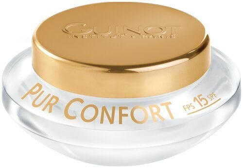 Kasvovoide herkälle iholle Guinot Pur Comfort SPF15 50 ml hinta ja tiedot | Kasvovoiteet | hobbyhall.fi