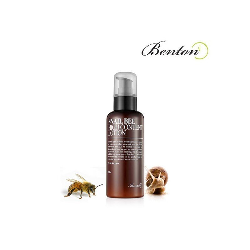 Kasvovoide Benton Snail Bee High Content, 120 ml hinta ja tiedot | Kasvovoiteet | hobbyhall.fi