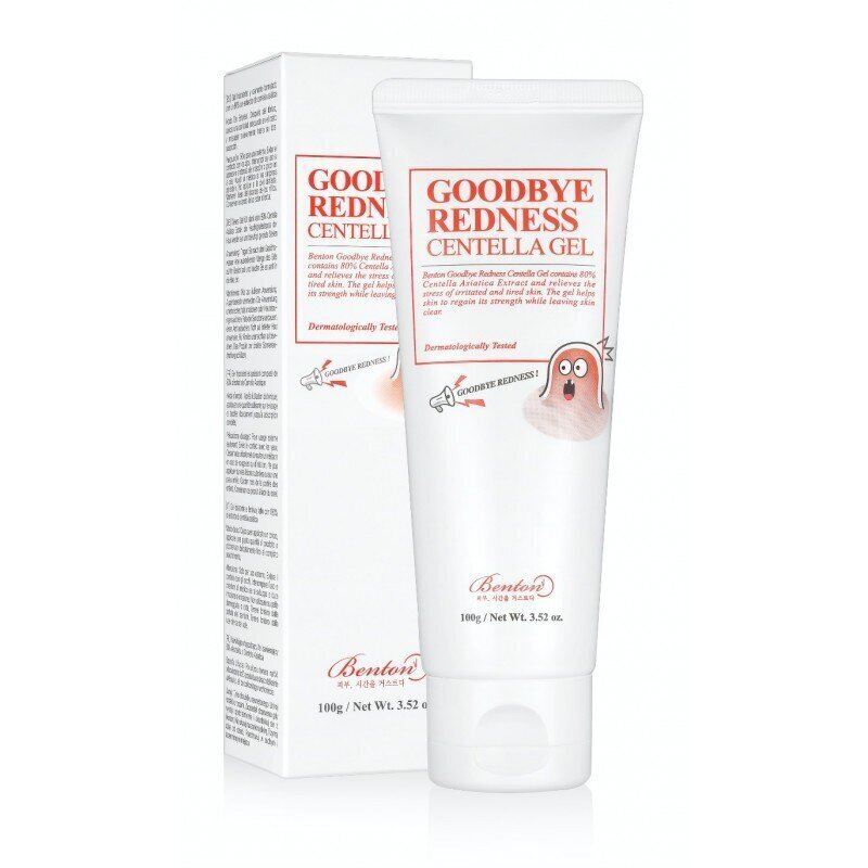 Kosteuttava kasvogeeli Benton Goodbye Redness Centella, 100 ml hinta ja tiedot | Kasvovoiteet | hobbyhall.fi