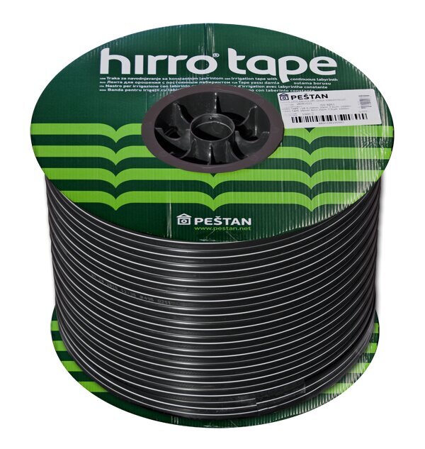 Tiputusletku HIRRO TAPE, 500 m (16 / 8 mil / 1,5 l / h / 10 cm) hinta ja tiedot | Puutarhaletkut, kastelukannut ja muut kastelutarvikkeet | hobbyhall.fi