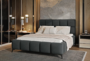 Sänky NORE Vero 05, 140x200 cm, harmaa hinta ja tiedot | Sängyt | hobbyhall.fi