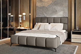 Sänky NORE Savoi 07, 140x200 cm, ruskea hinta ja tiedot | Sängyt | hobbyhall.fi