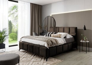Sänky NORE Mist Nube 22, 140x200 cm, ruskea hinta ja tiedot | Sängyt | hobbyhall.fi