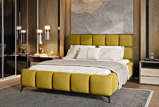 Sänky NORE Poco 50, 140x200 cm, keltainen hinta ja tiedot | Sängyt | hobbyhall.fi