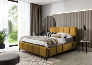 Sänky NORE Loco 45, 140x200 cm, keltainen hinta ja tiedot | Sängyt | hobbyhall.fi