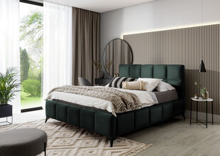Sänky NORE Loco 35, 160x200 cm, vihreä hinta ja tiedot | Sängyt | hobbyhall.fi