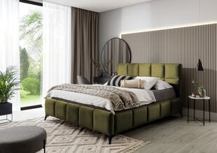 Sänky NORE Nube 33, 160x200 cm, vihreä hinta ja tiedot | Sängyt | hobbyhall.fi