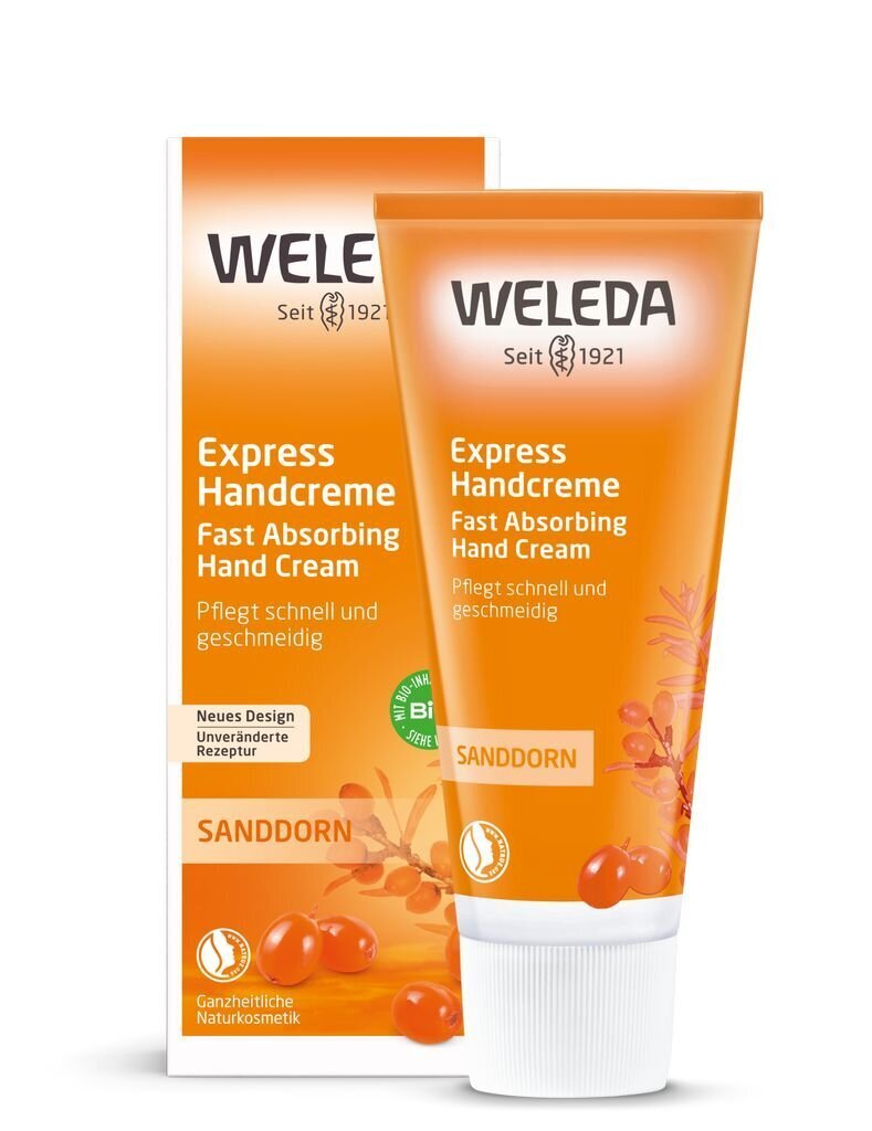 Weleda Sanddorn käsivoide 50 ml hinta ja tiedot | Vartalovoiteet ja -emulsiot | hobbyhall.fi