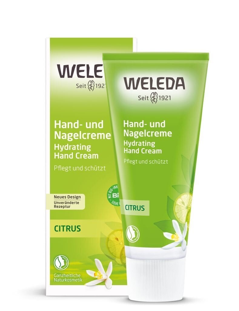 Weleda Citrus Hand and Nail käsivoide 50 ml hinta ja tiedot | Vartalovoiteet ja -emulsiot | hobbyhall.fi