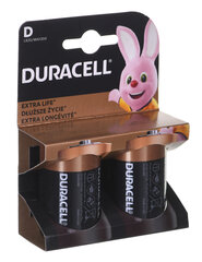 Duracell MN1300 Kertakäyttöinen akku D Alkalinen hinta ja tiedot | Duracell Puhelimet, älylaitteet ja kamerat | hobbyhall.fi