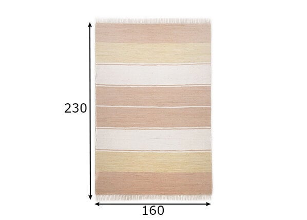 Theko-matto Happy Design Stripes 160x230 cm hinta ja tiedot | Isot matot | hobbyhall.fi