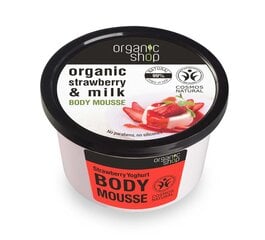 Vartalovoide mansikkauutteella Organic Shop 250 ml hinta ja tiedot | Organic Shop Hajuvedet ja kosmetiikka | hobbyhall.fi