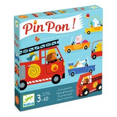 Lautapeli - Palomiehet ”PinPon! ”, DJEKO DJ08571 hinta ja tiedot | Djeco Lelut yli 3-vuotiaille lapsille | hobbyhall.fi