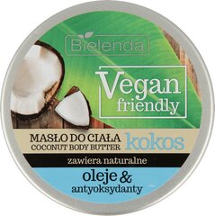Kookosta sisältävä vartalovoide Bielenda Vegan Friendly 250 ml hinta ja tiedot | Vartalovoiteet ja -emulsiot | hobbyhall.fi