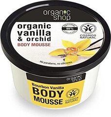 Kiinteyttävä vartalovoide Organic Shop Organic Vanilla & Orchid 250 ml hinta ja tiedot | Vartalovoiteet ja -emulsiot | hobbyhall.fi