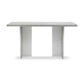 Pöytä BSL Concept Elina, 160x80x75 cm, valkoinen hinta ja tiedot | Ruokapöydät | hobbyhall.fi