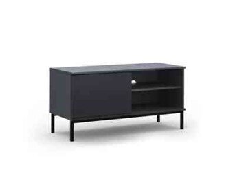 TV-pöytä BSL Concept Query, 101x41x50 cm, musta hinta ja tiedot | TV-tasot | hobbyhall.fi
