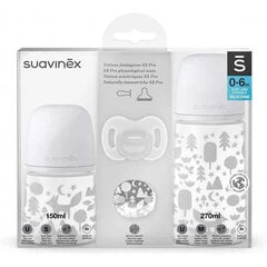 Tuttipullosetti Suavinex All Silicone Fox, 0-6+kk. hinta ja tiedot | Tuttipullot ja tarvikkeet | hobbyhall.fi