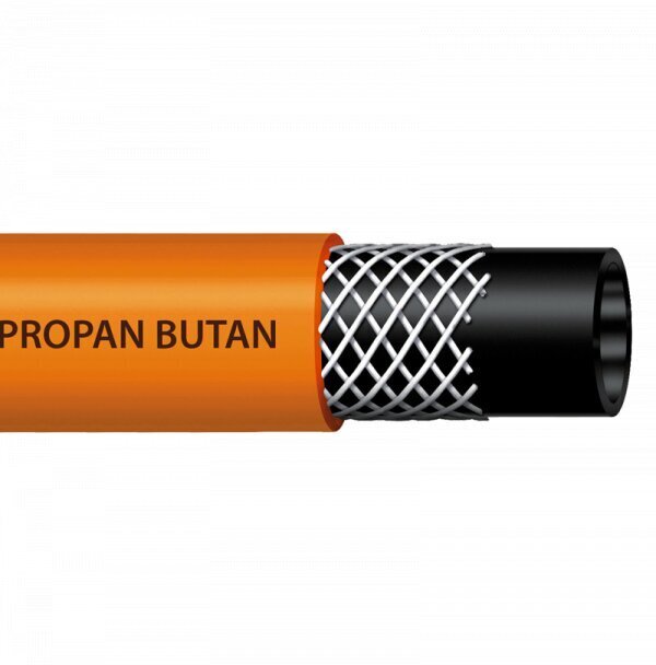 Kaasuletku Bradas PROPAN-BUTAN, 9*2,5mm, 25m hinta ja tiedot | Käsityökalut | hobbyhall.fi