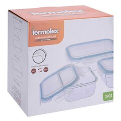 Termolex-ruokalaatikot, 3 kpl. hinta ja tiedot | Bigbuy Home Koti ja keittiö | hobbyhall.fi