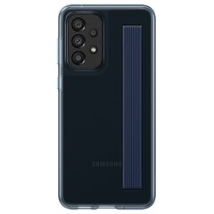 Samsung EF-XA336CBEGWW Galaxy A33 5G Slim kotelo hihnalla mukana hinta ja tiedot | Puhelimen kuoret ja kotelot | hobbyhall.fi