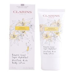 Kosteuttava vartalovoide Clarins Moisture Rich Neroli 75 ml hinta ja tiedot | Vartalovoiteet ja -emulsiot | hobbyhall.fi