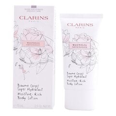 Kosteuttava vartalomaito Clarins Moisture Rich Magnolia 75 ml hinta ja tiedot | Vartalovoiteet ja -emulsiot | hobbyhall.fi