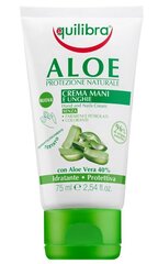 Equilibra- kosteuttava käsivoide, sis. aloe veraa, 75 ml hinta ja tiedot | Vartalovoiteet ja -emulsiot | hobbyhall.fi